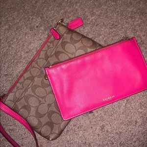 Coach wristlet